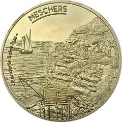 Jeton touristique - Fonderie Saint Luc - Meschers Armoiries