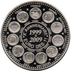 Token - L`Europe des XXVII 10 years of the Euro Parity, France