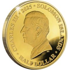 ½ Dollar - Charles III Pluto