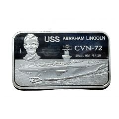 1 Oz Silver USS Abraham Lincoln
