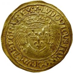Gold Ecu with porcupine - Louis XII LVDOVICVS FRANCORVM DEI GRA REX