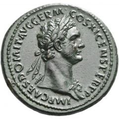 As - Domitian IOVI CONSERVAT S C, Jupiter
