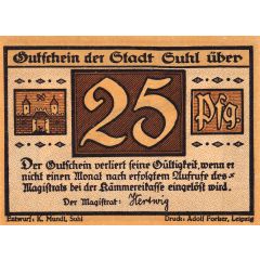 25 Pfennig Weapon Series