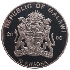 10 Kwacha H.M. Queen Elizabeth II 80th Birthday