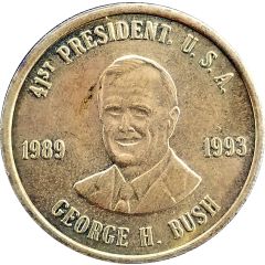 Token - Reader`s Digest History of U.S. Presidents George Bush