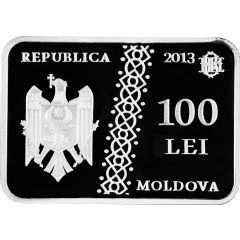 100 Lei 20 years of national currency