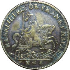 Rechenpfennig - Henry IV Tribute to the Dauphin