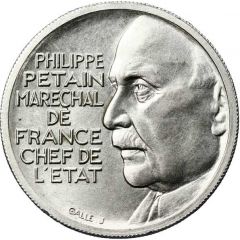 10 Francs - Petain Essai