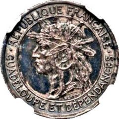 50 Centimes Essai, Silver