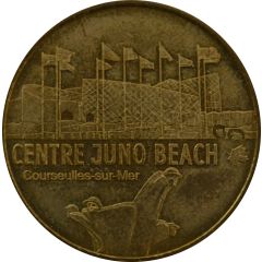 Tourist token - Monnaie de Paris - Courseulles-sur-Mer - Centre Juno Beach