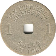 1 Mill - Sales Tax Token Mississippi