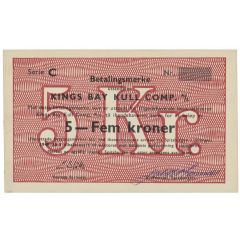 5 Kroner Kings Bay Coal Company
