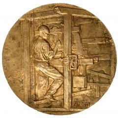 Medal - Union syndicale des tissus, matières textiles et habillement