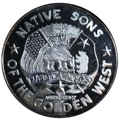 Medal - Mother Goose Parade Native Sons of the Golden West, with date