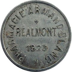 10 Centimes - Pharmacie Armand Blanc - Réalmont [81]