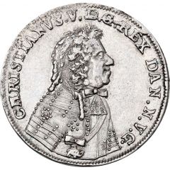 2 Mark Dansk 'Bondedreng' - Christian V