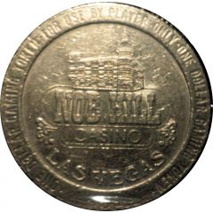 1 Dollar Gaming Token - Nob Hill Casino Las Vegas