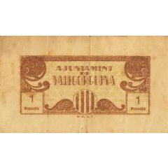 1 Peseta Vallgorguina
