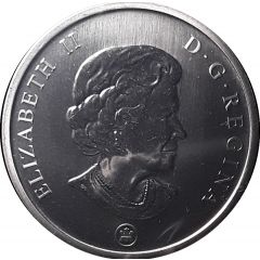 25 Cents - Elizabeth II Canada Day