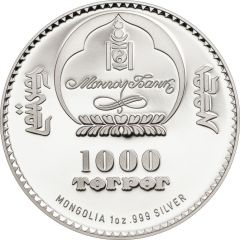 1000 Tögrög Chinggis Khaan