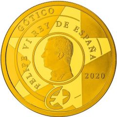 200 Euros - Felipe VI Gothic age