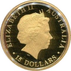15 Dollars - Elizabeth II 4th Portrait - Saint Mary Mackillop