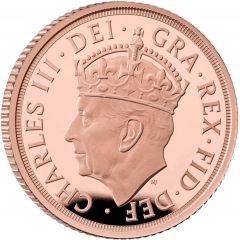 1/2 Sovereign - Charles III Coronation
