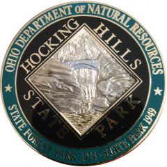 Challenge Coin - Hocking Hills State Park
