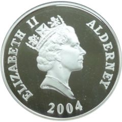 5 Pounds - Elizabeth II Samuel Hood, Silver Proof
