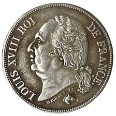 Reproduction - 2 francs Louis XVIII