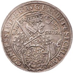 1/2 Thaler - John George I Augsburg confession