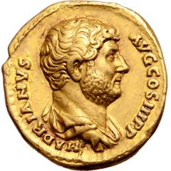 Aureus - Hadrian VICTORIA AVG, Victory