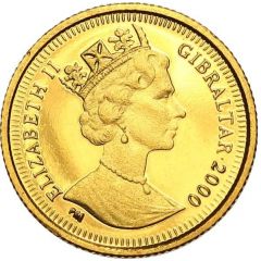 1/25 Royal - Elizabeth II Cherubs, Gold