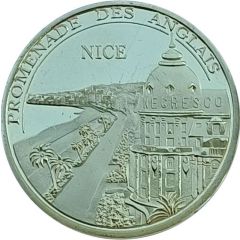 Tourist token - Souvenirs et Patrimoine - Nice - Promenade des Anglais ⌀40mm