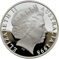 10 Dollars - Elizabeth II 4th Portrait - Hairy Nosed Wombat