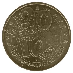 Monnaie de Paris Tourist Token - Disneyland Resort Paris 2010