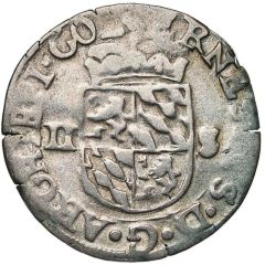 2 Patards - Ernest of Bavaria Liege