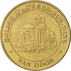 Monnaie de Paris Tourist Token - Van Gogh Eglise d`Auvers-sur-Oise