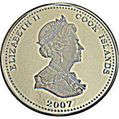 1 Dollar - Elizabeth II Two ships at sea