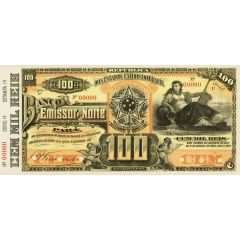 100 Mil Réis Banco Emissor do Norte