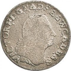⅙ Thaler - Victor II Frederick Seven Years` War