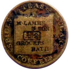 1 Farthing Somerset - Bath / M. Lambe and Son