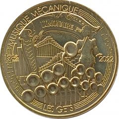 Jeton touristique - Monnaie de Paris - Musée de la musique mécanique