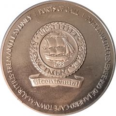 Medal - 200th Anniversary of the First Fleet Historical Medal