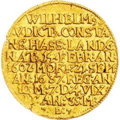 1 Ducat - William V Death