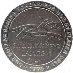 1 Dollar Gaming Token - Rio Casino Las Vegas, Nevada