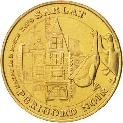 Monnaie de Paris Tourist Token - Périgord Noir Sarlat - Maison de la Boétie XVIe siècle