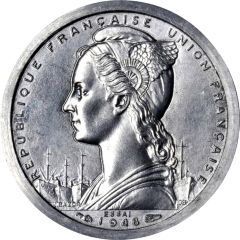 1 Franc Piedfort Essai