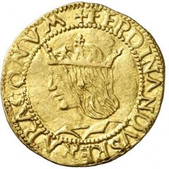 1 Ducat - Ferdinandus II small head