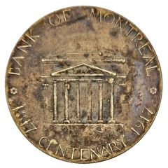 Medal - Bank of Montreal Centenary